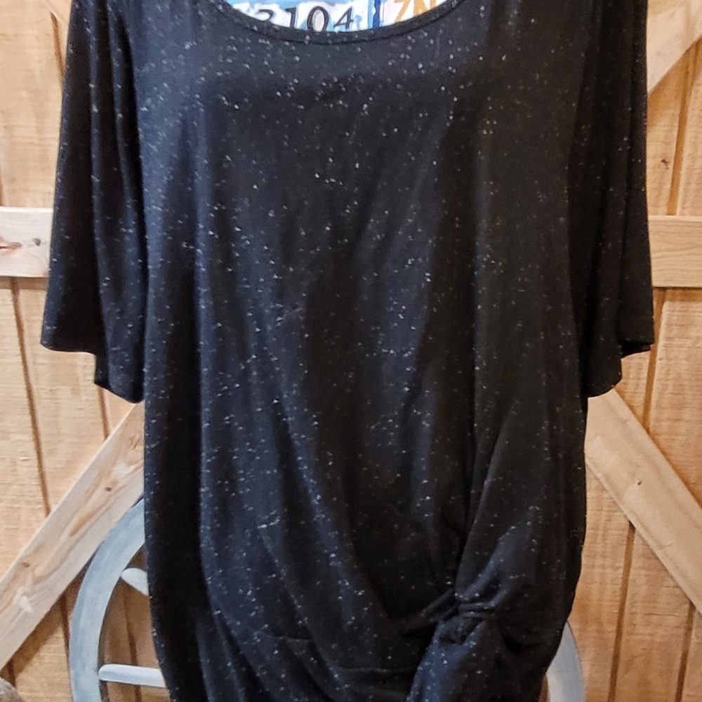 Lane Bryant Black Tunic